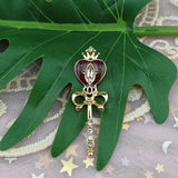 10pcs Crown Heart Moon Charms Pendants DIY Jewelry Accessories
