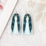 10Pcs Halloween Horror Girls Charms Acrylic Spooky Jewelry DIY Findings