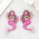 10Pcs Middle Finger Acrylic Charms for DIY Jewelry Making