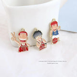10pcs Basketball Team Clothes Charms Pendants for Jewelry Making