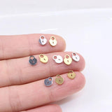 10pcs Stainless Steel Mini Lock Charm Pendant DIY Necklace Bracelets