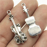 10pcs 32x11mm Cello Charms Pendants DIY Jewelry Findings