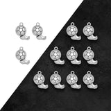 25pcs Antique Silver Soccer Shoes Charms DIY Jewelry