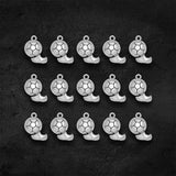25pcs Antique Silver Soccer Shoes Charms DIY Jewelry