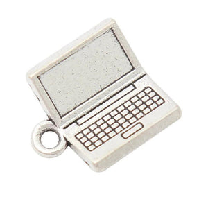 Alloy Computer Laptop Charms DIY Jewelry Making Charms 20pcs AAC1832