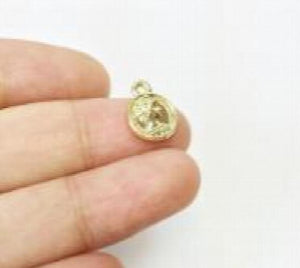 20pcs 10mm Coin Dangling Jewelry Set 2 Colors
