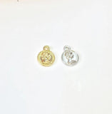20pcs 10mm Coin Dangling Jewelry Set 2 Colors