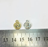 20pcs 10mm Coin Dangling Jewelry Set 2 Colors