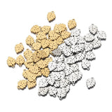 20Pcs Stainless Steel Tropical Tree Leaf Charms DIY Jewelry Making