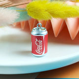 10pcs Drink Bottle Resin Charms for DIY Jewelry Making
