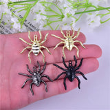 10pcs 34*36mm Spider Earring Charms Pendant for DIY Jewelry Making