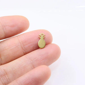 10pcs 6mm Stainless Steel Star Charms Pendant DIY Jewelry Unfading Colorless