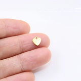 10pcs 6mm Stainless Steel Star Charms Pendant DIY Jewelry Unfading Colorless