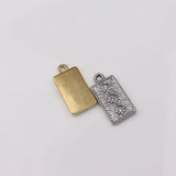 5pcs High Star Rhinestone Charms Pendant DIY Jewelry Making