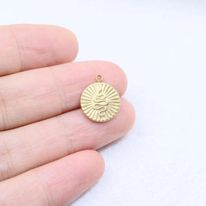 5pcs Stainless Steel Snake Charms Pendant DIY Women Accessory