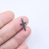 10pcs Stainless Steel Star Charm Pendant DIY Necklace Bracelets