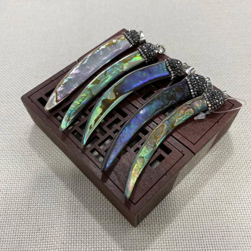 Abalone Shell Pendant Necklace Bracelet Jewelry