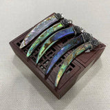 Abalone Shell Pendant Necklace Bracelet Jewelry
