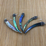 Abalone Shell Pendant Necklace Bracelet Jewelry