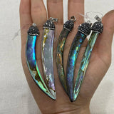 Abalone Shell Pendant Necklace Bracelet Jewelry