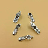 20pcs Running Shoes Charms Pendants for DIY Jewelry Making