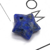 3pcs Natural Stone Star Crystal Charms for Jewelry Making