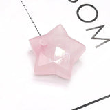 3pcs Natural Stone Star Crystal Charms for Jewelry Making