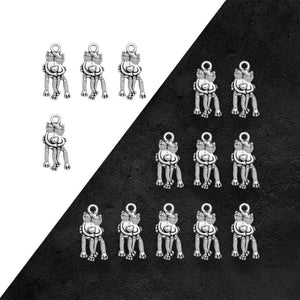 30pcs Frog Charms Lover Pendants DIY Jewelry Making Supplies