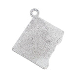Vintage Alloy Washington D.C. Map Charms 22*26mm 10pcs