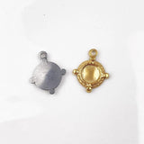 5pcs 13mm Stainless Steel Star Charms Pendant DIY Unfading 2 Colors