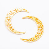 Retro Moon Pendant for DIY Jewelry Necklace Making