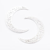 Retro Moon Pendant for DIY Jewelry Necklace Making