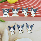 10pcs Cartoon Enamel Charms Alloy DIY Accessories Game Pendants Earring YZ709
