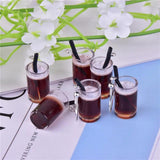 10pcs Cola Glass Drink Resin Charms 26*12mm DIY Earring Bracelet Jewelry