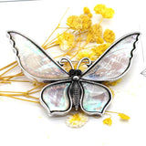 Shell Mother Oysters Necklace Pendant Butterfly Shape for DIY Jewelry Making