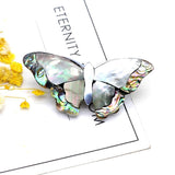 Shell Mother Oysters Necklace Pendant Butterfly Shape for DIY Jewelry Making