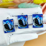 20pcs Biscuits Resin Charms for DIY Jewelry Making