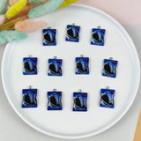 20pcs Biscuits Resin Charms for DIY Jewelry Making