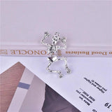 10pcs/pack Halloween Skull Metal Charms DIY Jewelry Accessory
