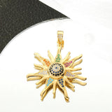 DIY 18K Evil Eye Charms Enamel Pendant Jewelry Making