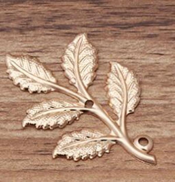 20pcs Silver Leaf Charms for DIY Necklace Bracelet Jewelry Findings