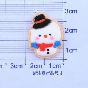 10Pcs Christmas Charms for Jewelry Making C1020