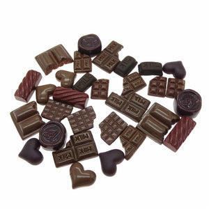 30pcs Resin Flatback Jewelry Cake Icecream Cabochons Slime Charms