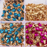 20Pcs Bling Heart Wings Crystal Pendant DIY Earrings Necklaces Bracelet Jewelry