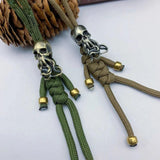 Octopus Skull Head Keychain Pendant Outdoor DIY Accessories