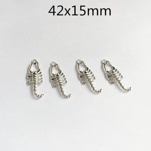 18pcs Scorpion Pendants DIY Necklace Earrings Charms Find