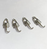 18pcs Scorpion Pendants DIY Necklace Earrings Charms Find