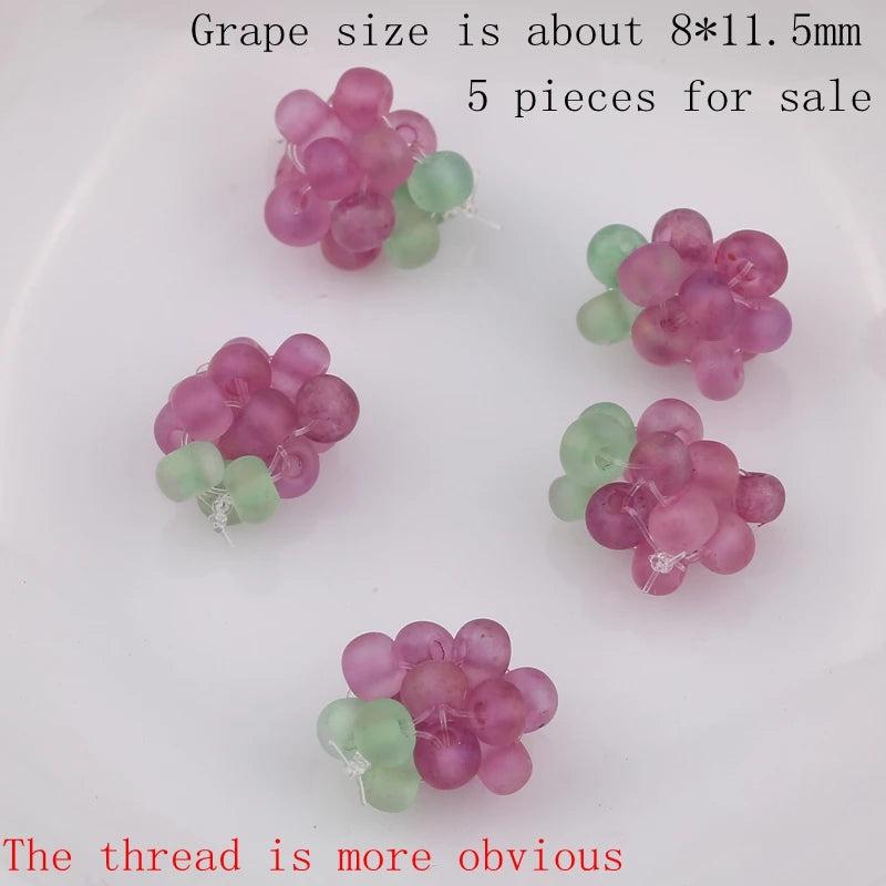 2pcs Pink Peach Charms Resin Pendants Girls DIY Jewelry Accessory