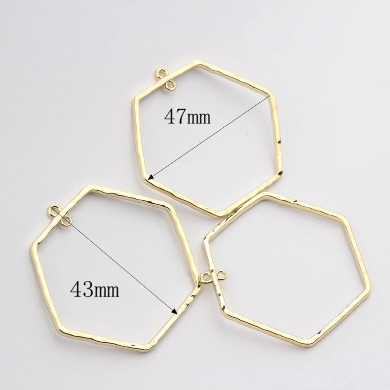 6pcs Zinc Alloy Triangle Charms for Jewelry Making