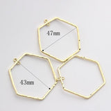 6pcs Zinc Alloy Triangle Charms for Jewelry Making